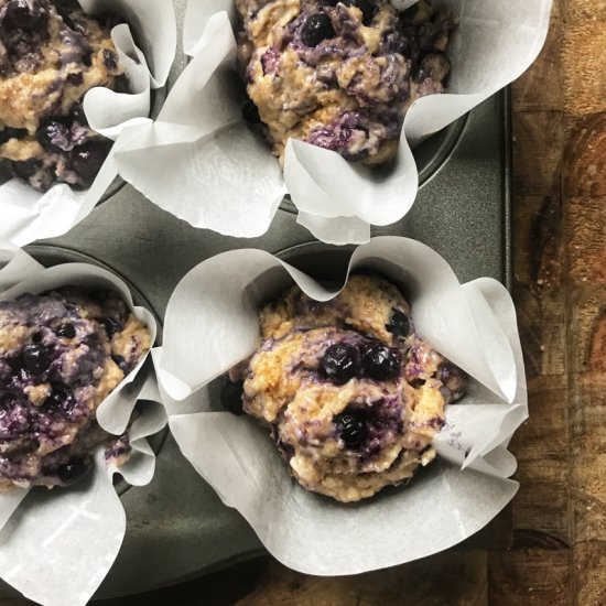 Easy Blueberry Muffins