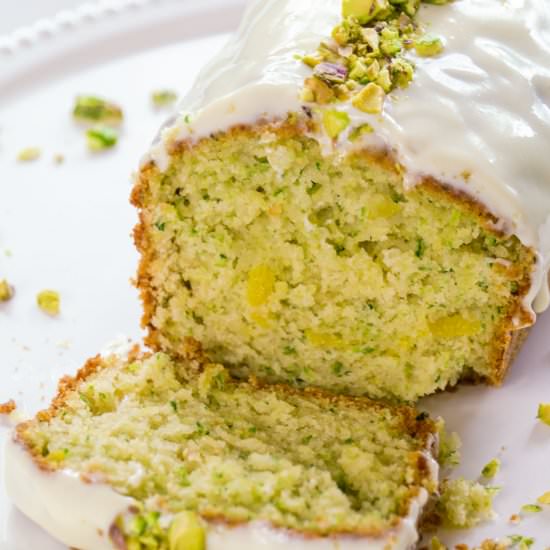 Courgette and Lemon Loaf Cake