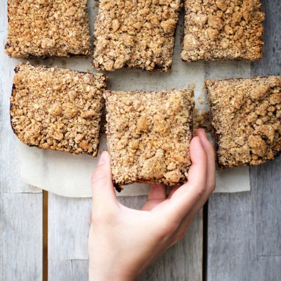 Almond Butter Date Squares