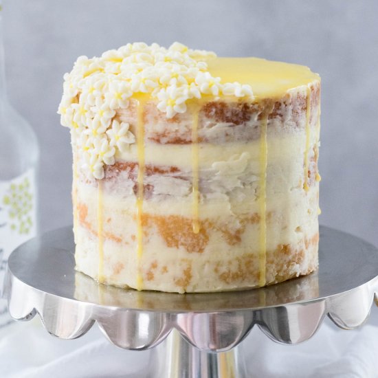 Lemon Elderflower Cake