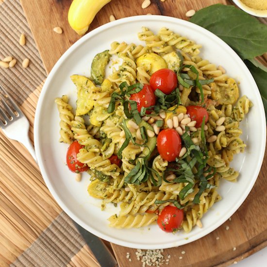 Vegan Pesto Pasta