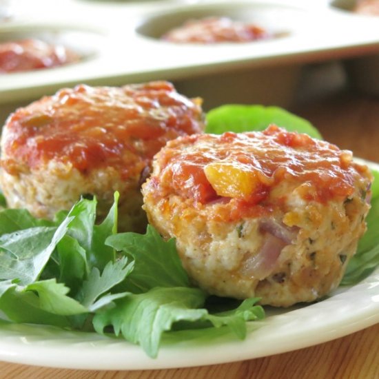 Turkey Meatloaf Muffins