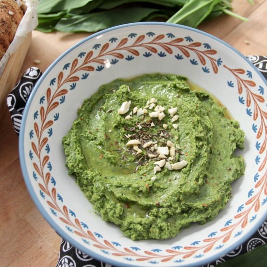 Wild Garlic Hummus