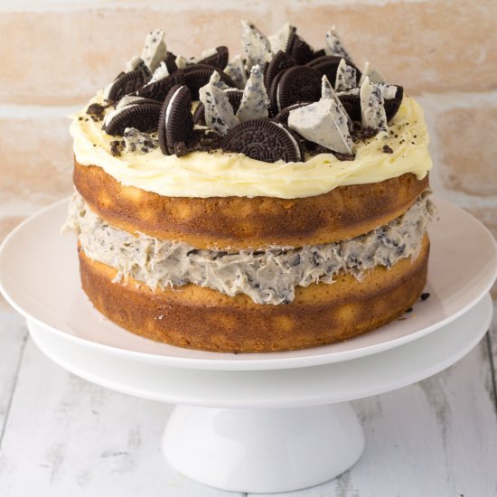 Oreo White Chocolate Mud Cake