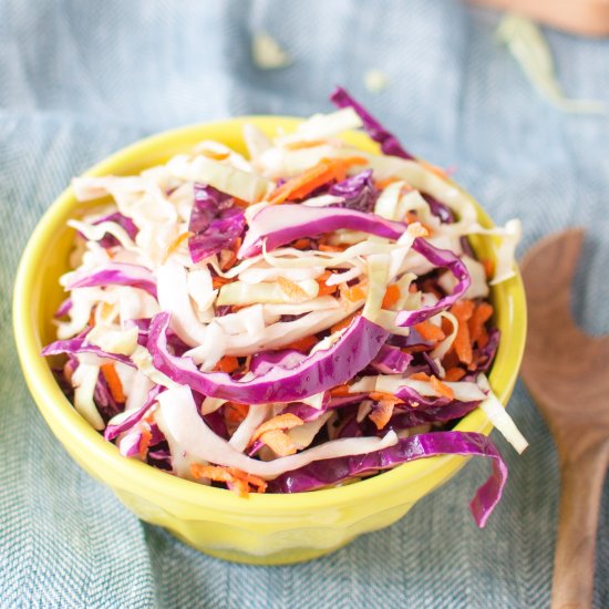 Rainbow Coleslaw