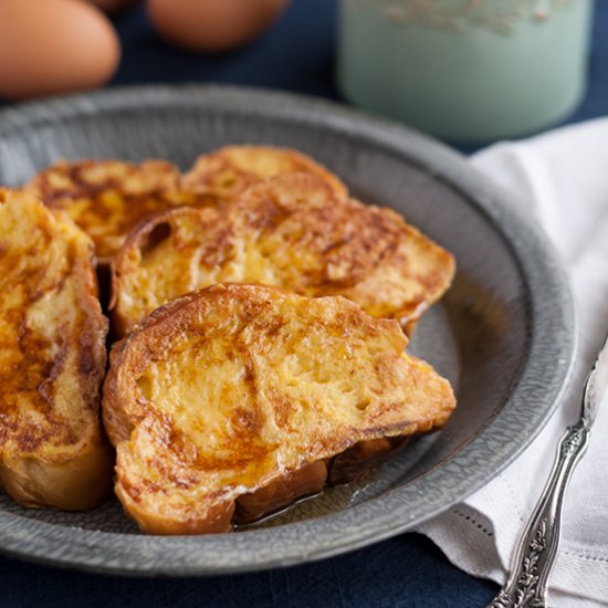 Fast & Fluffy Challah French Toast