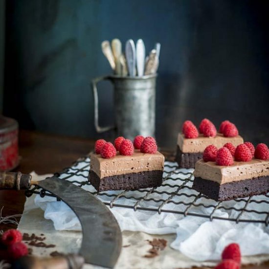 Chocolate Mousse Brownies