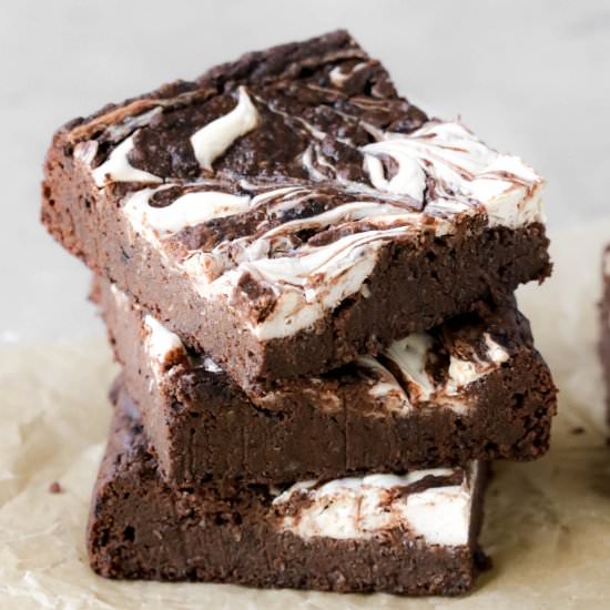 Gluten Free Cream Cheese Brownies