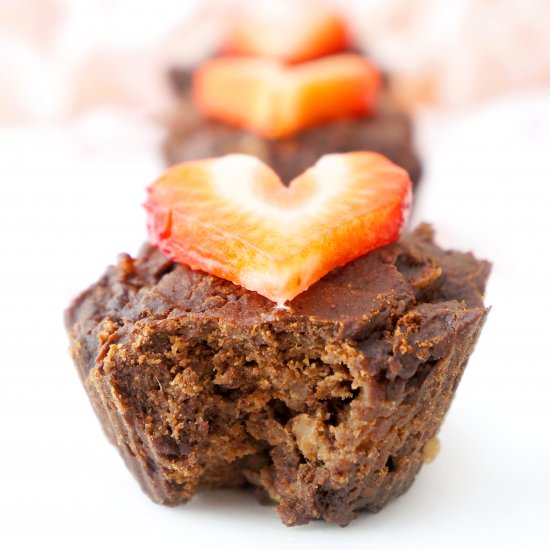 FLOURLESS CHOCOLATE Brownie Cups