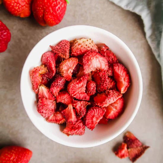 Oven-Dried Strawberries (Paleo, GF)