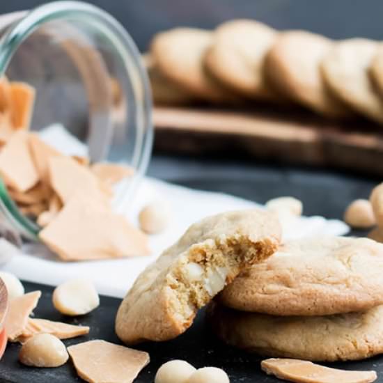 Caramelized White Chocolate Cookies