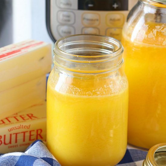 Homemade Instant Pot Ghee