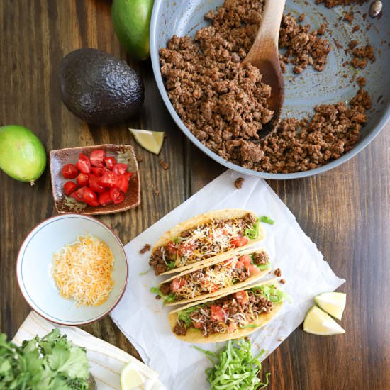 Easy Mexican Ground Beef