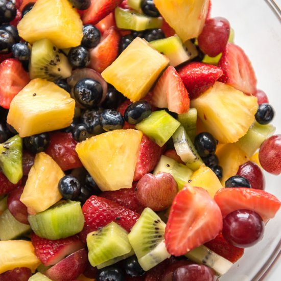 Honey Lime Fruit Salad