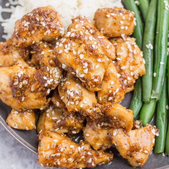 Healthy Sesame Chicken