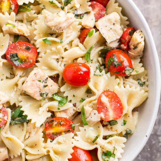 Healthy Tuna Pasta Salad