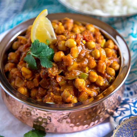 Easy Chickpea Masala