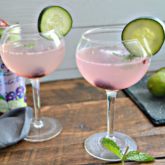 Skinny Blackberry Cucumber Marg