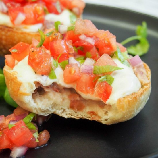 Mexican molletes