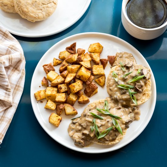 Vegan Biscuits & Gravy