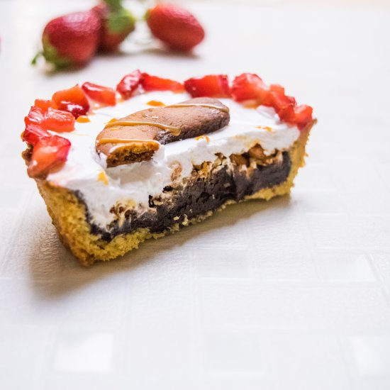 Ganache Tart with Pistachio Crust