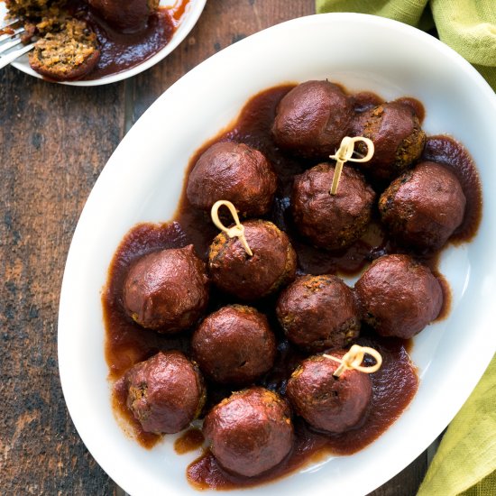 Vegan Lentil Meatballs