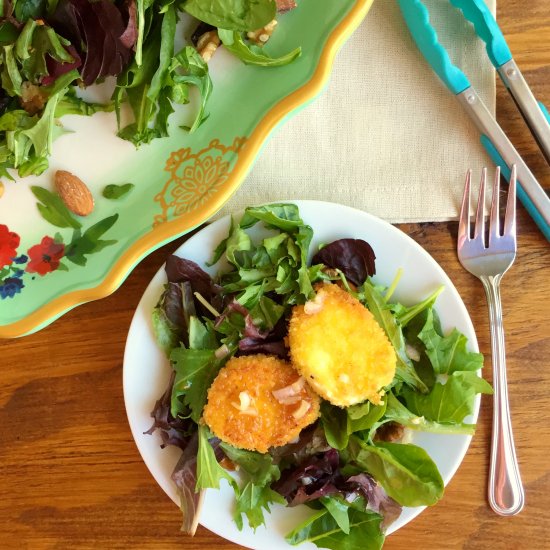 Fried Goat Cheese Salad