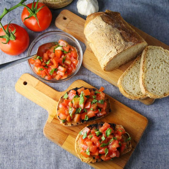 Authentic Italian Bruschetta