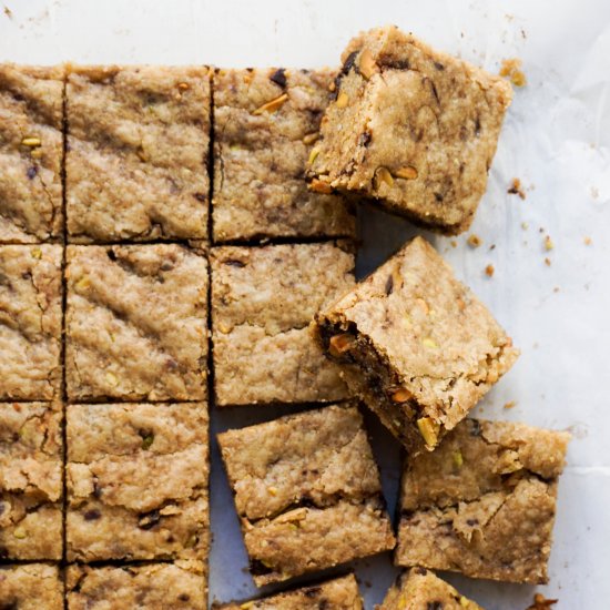 Oolong Tea Blondies