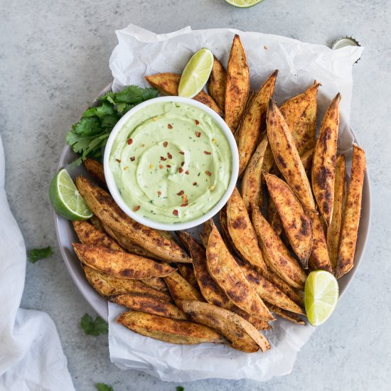 Mexican Sweet Potato Fries