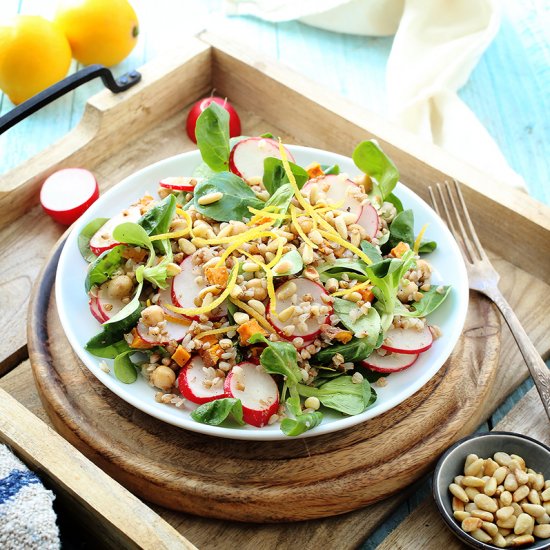 Spring Buckwheat Salad