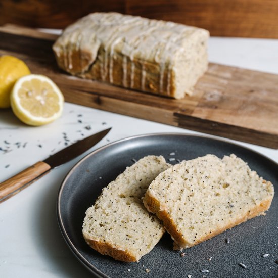 Lemon Lavender Poppy Seed Bread