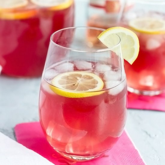 Hibiscus Lemonade Sangria