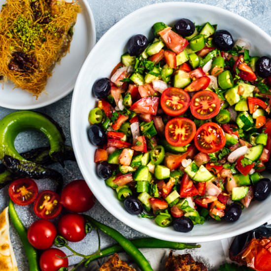 Chopped Turkish Salad