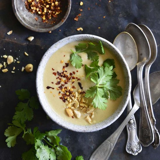 Panang Curry Red Lentil Soup