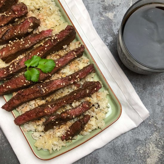 Nate’s Epic Teriyaki Style Steak