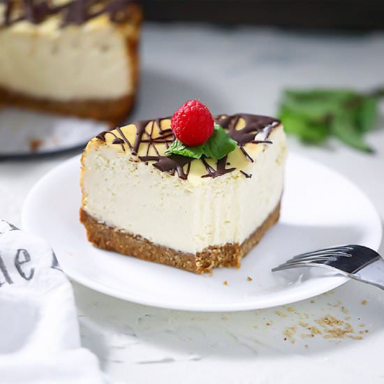 Grain-Free Classic Cheesecake