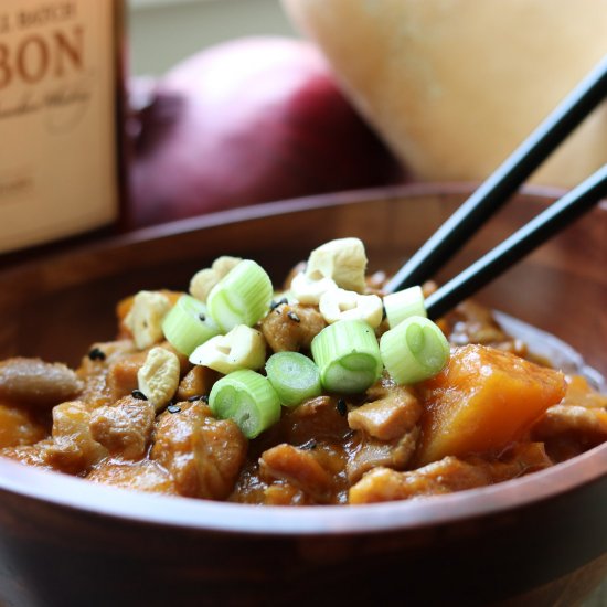 Instant Pot Bourbon Butternut Chicken