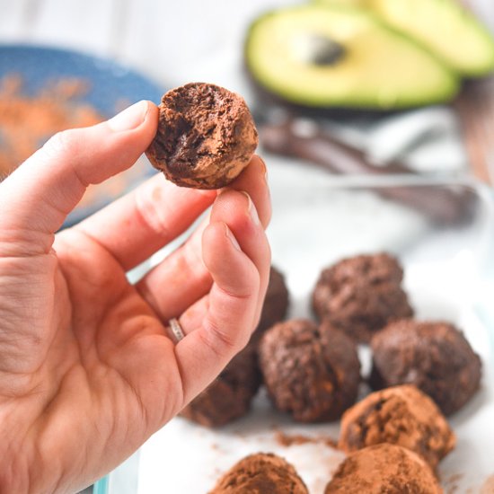 Chocolate Avocado Truffles