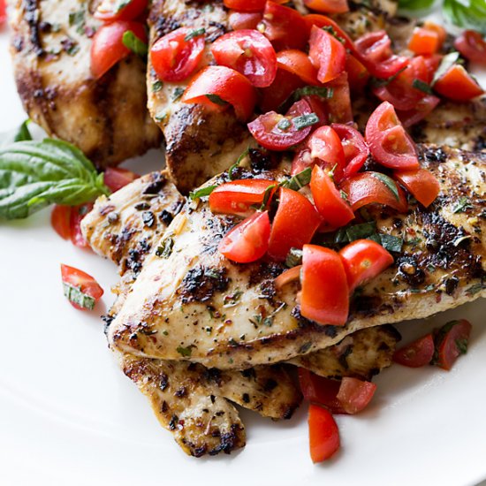 Lemony Grilled Chicken