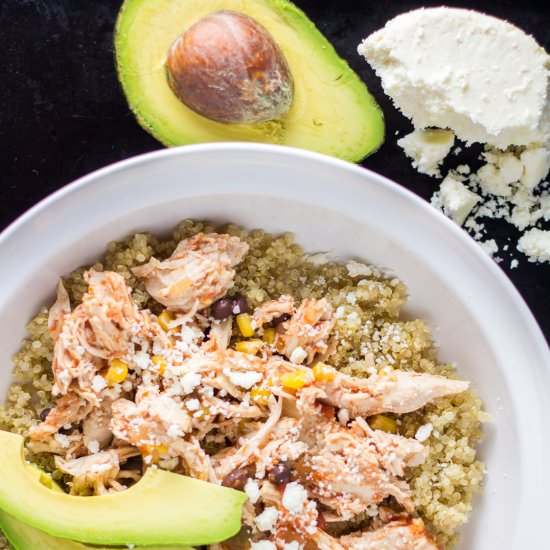 Chicken Fiesta Quinoa Bowl