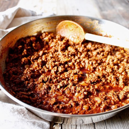 Ground Beef Taco Meat Filling