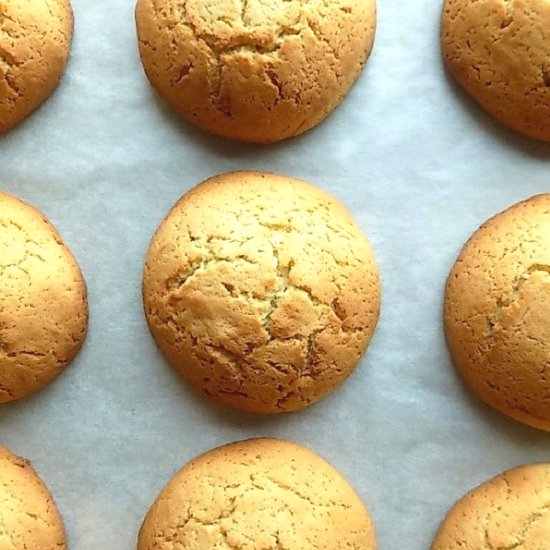 Cakey Vanilla Cookies