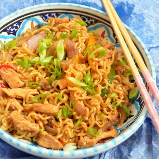 Chicken Teriyaki Noodles