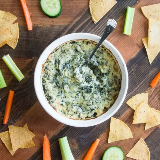 Classic Spinach Artichoke Dip