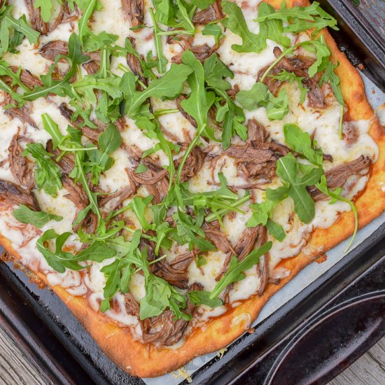 Wine Braised Short Rib Keto Pizza