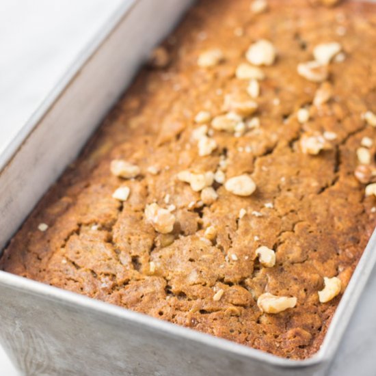 Low FODMAP Banana Bread