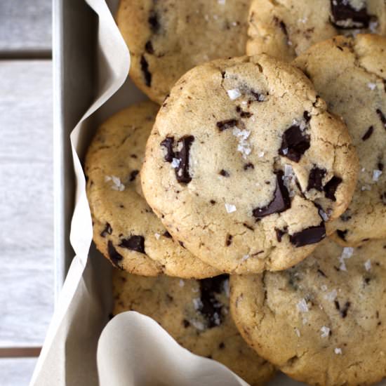 Olive Oil Dark Chocolate Cookie