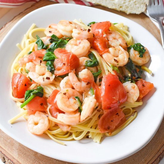 Flavorful & Easy Shrimp Scampi