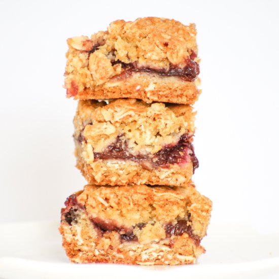 Oatmeal Cherry Bars